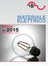MATERIALE ELETTRICO 09/2015 NOVITA SPECIALE LED