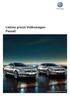 Listino prezzi Volkswagen Passat