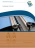 VOLTA Belting Technology Ltd. Catalogo Utensili. The Next Step in Belting