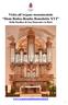 Visita all organo monumentale Dom Bedos-Roubo Benedetto XVI Della Basilica di San Domenico in Rieti