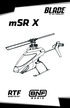 msr X RTF READY-TO-FLY