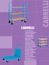 CARRELLI NEW CARRELLI PORTA UTENSILI. Accessori per art. MG 470