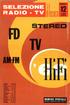 Hifì 12 LIRE 500. AM-FM km. R A D I O - T V