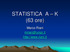 STATISTICA A K (63 ore) Marco Riani