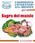 COOPERATIVA LAVORATORI della BRIANZA. Supermercati. Sagra del maiale. comunicazione&marketing DAL 19 AL 30 OTTOBRE