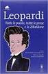 GIACOMO LEOPARDI TUTTE LE OPERE