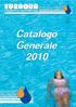 INDICE: -Euraqua S.r.l. Catalogo Generale 2010-