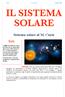 1AEC 27/03/2014 MARIE CURIE IL SISTEMA SOLARE. Sistema solare al M. Curie