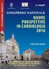 NUOVE PROSPETTIVE IN CARDIOLOGIA 2016