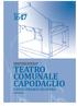 FONDAZIONE TOSCANA SPETTACOLO onlus COMUNE DI CASTELFRANCO PIANDISCÒ TEATRO COMUNALE CAPODAGLIO CASTELFRANCO DI SOPRA