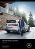 Autunno/inverno Mercedes-Benz Experience. Modelli. Accessori.