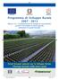 Fondo Europeo Agricolo per lo Sviluppo Rurale l Europa investe nelle zone rurali