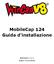MobileCap 124 Guida d'installazione