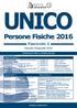 Persone Fisiche 2016