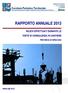 RAPPORTO ANNUALE 2013