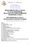 Tel. 0376/ Fax 0376/ REGOLAMENTO PER LA TUTELA E LA VALORIZZAZIONE DELLE ATTIVITA AGRO-ALIMENTARI TRADIZIONALI LOCALI