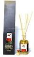 Diffusore per ambiente in vetro trasparente con bastoncini Rattan Reed Diffuser in clear glass