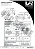 FAC SIMILE FIAT PANDA 4x2, 4x4, 4x4 CLIMBING e PANDA 4x4 CROSS FIAT FIAT 500S 2007 => 500S : 2013 =>