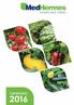 Le presentiamo il nuovo catalogo 2016 della Med Hermes Vegetable Seeds dedicato al mercato italiano delle sementi da orto professionale.