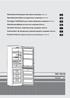 Gebrauchsanweisung für Kühl-Gefrier-Kombination, NoFrost. Operating instructions for fridge-freezer combination, NoFrost