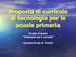 DALLE INDICAZIONI NAZIONALI PER IL CURRICOLO : SCHEMA ANALISI DISCIPLINA - GEOGRAFIA