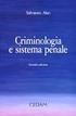 CRIMINOLOGIA E SISTEMA PENALE