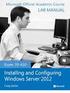 Installing and Configuring Windows Server 2012 (MOC 20410)