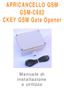 APRICANCELLO GSM GSM-C682 CKEY GSM Gate Opener