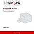 Lexmark W820. Guida all'installazione. Marzo