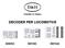 DECODER PER LOCOMOTIVE