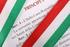 Testo vigente della Costituzione Italiana con breve excursus storico Inno nazionale, Tricolore, Emblema Diritti e doveri della maggiore età