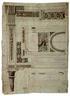 Una commode di Gaspare Bassani con un capriccio architettonico da Le antichità di Ercolano esposte