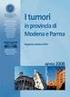 Analisi geografica dei tumori diagnosticati in provincia di Modena negli anni