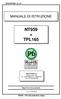 MANUALE DI ISTRUZIONE NT959 + TPL165. TECSYSTEM S.r.l Corsico (MI) tel / Fax: