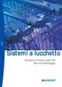 Carrelli. Sistemi a lucchetto. Stazioni di inizio delle file Box di parcheggio