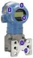 Trasmettitore di pressione 2051 Rosemount e misuratori di portata DP 2051CF Rosemount