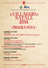 Apertura del Villaggio di Natale (show room)