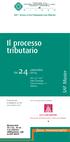 Il processo tributario