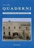 Quaderni FNE Collana Osservatori, n. 19 settembre 2005