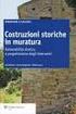 Lezione n. 8 Costruzioni in muratura : interventi di conservazione