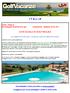 I T A L I A. Sicilia Ragusa Donnafugata Golf Resort & Spa Capodanno - Epifania da Eu 695 CON SCUOLA DI GOLF INCLUSA