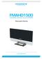 Antenna digitale HD da interno MODELLO: FMAHD1500