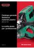 Catalogo generale Saldatura materiali plastici 2013 /14