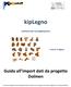 kiplegno Guida all import dati da progetto Dolmen software per la progettazione unioni in legno