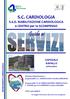 S.C. CARDIOLOGIA S.S.D. RIABILITAZIONE CARDIOLOGICA e CENTRO per lo SCOMPENSO
