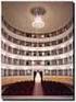 Gestione tecnico-organizzativa del Teatro Pacini di Pescia anno CONVENZIONE con C O M U N E D I P E S C I A. (Provincia di Pistoia)