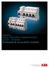 Catalogo Edizione Nuovi interruttori magnetotermici S S 800 B Evoluzione di un prodotto vincente