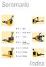 Sommario. Index 2-3 K9 TV 4-5 K9/T20 - K9/TL K9/SBE 8-9 K9 SBM K9 SBM/OB K9 SBM/P TR/TRS2