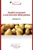 Analisi sui prezzi e sul mercato delle patate