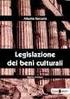 Legislazione dei Beni Culturali